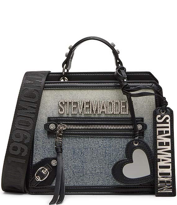 BEVELYNO BOX TOTE DENIM