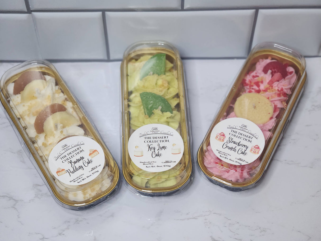 3 Wick Dessert Tin Cakes: Choc-O-Crunch Cake