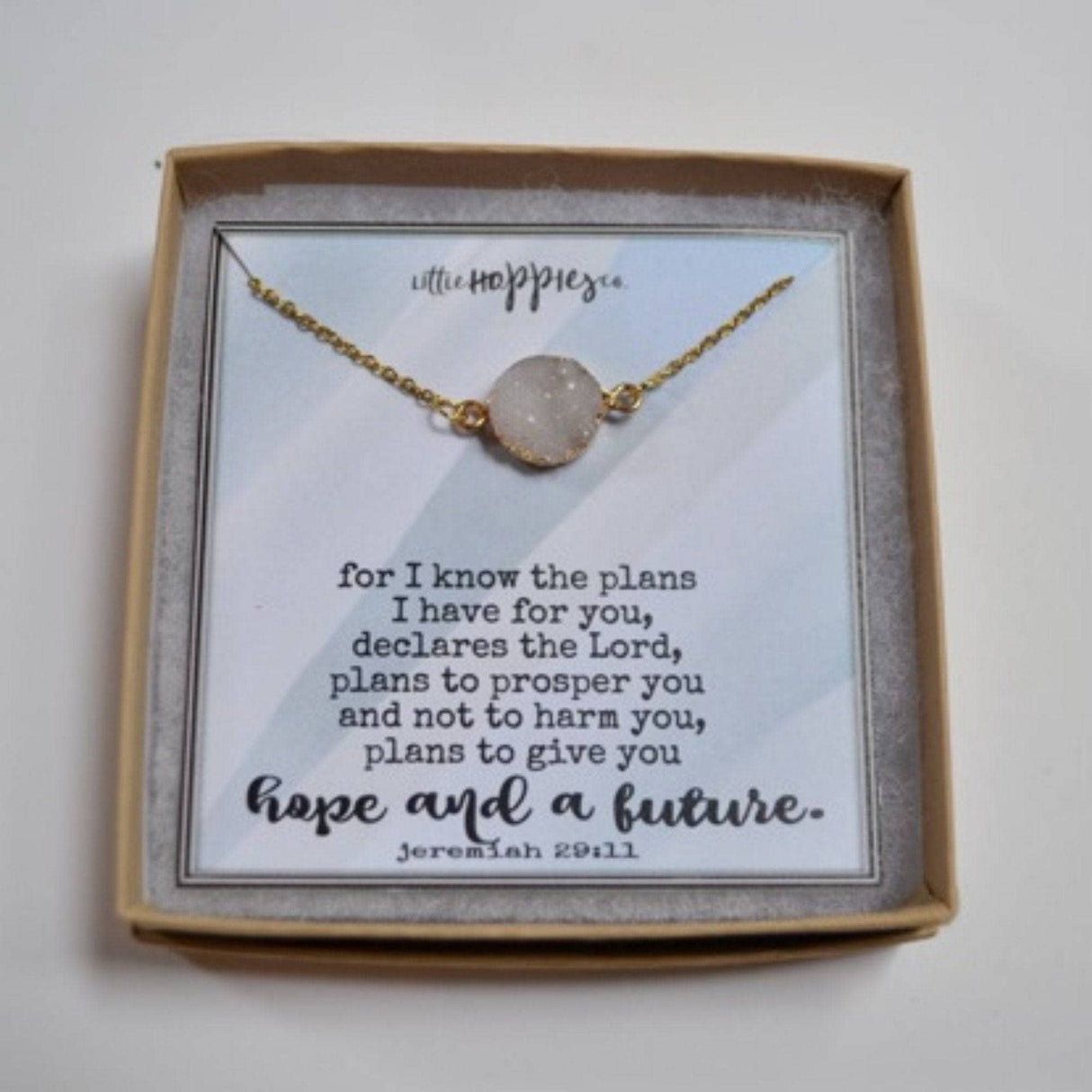 Jeremiah 29 11 Necklace, Christian Graduation Gifts, Christi