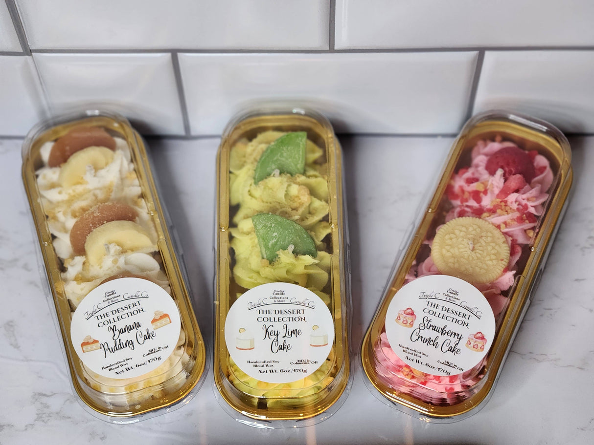 3 Wick Dessert Tin Cakes: Choc-O-Crunch Cake