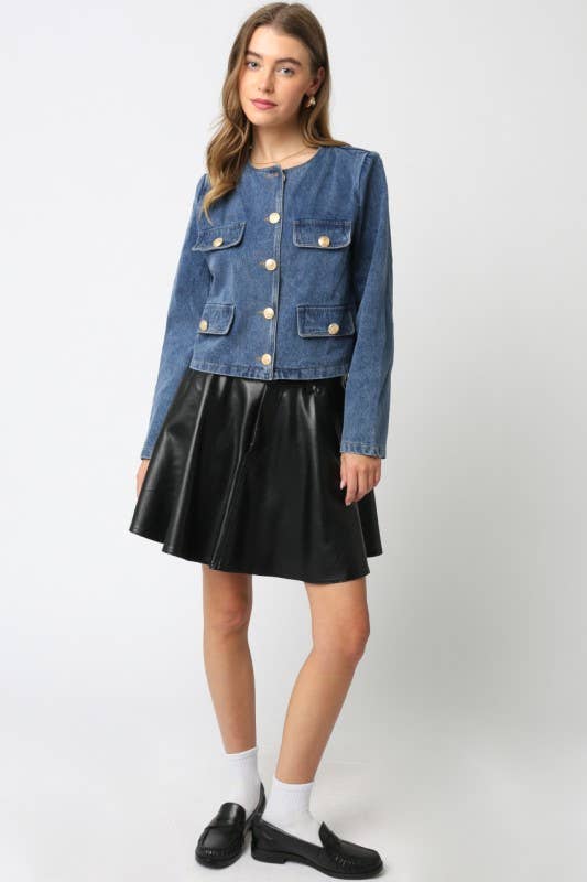 Kira Pu Flare Skirt