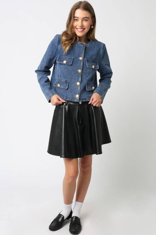 Kira Pu Flare Skirt