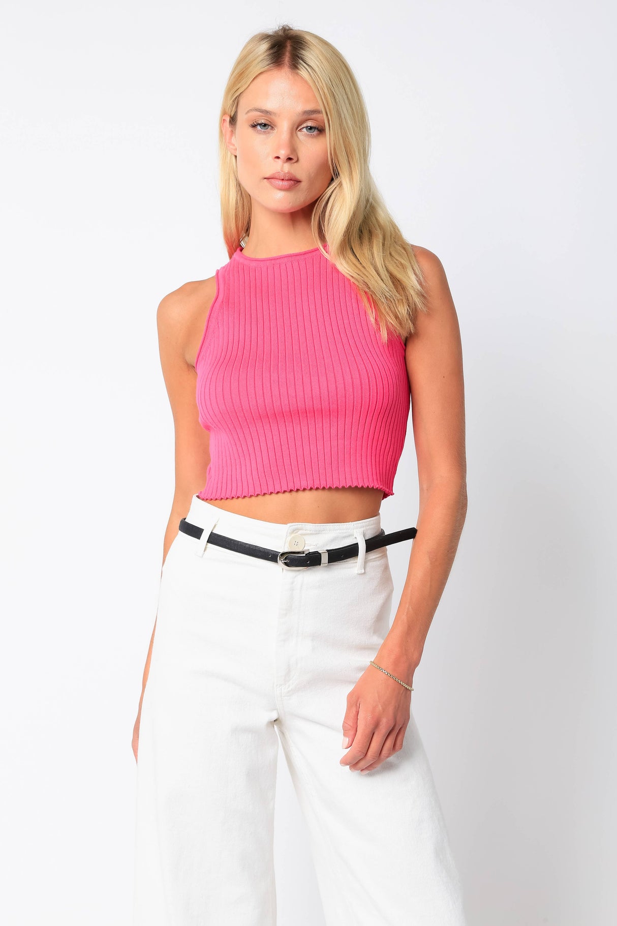 High Neck Tank Top