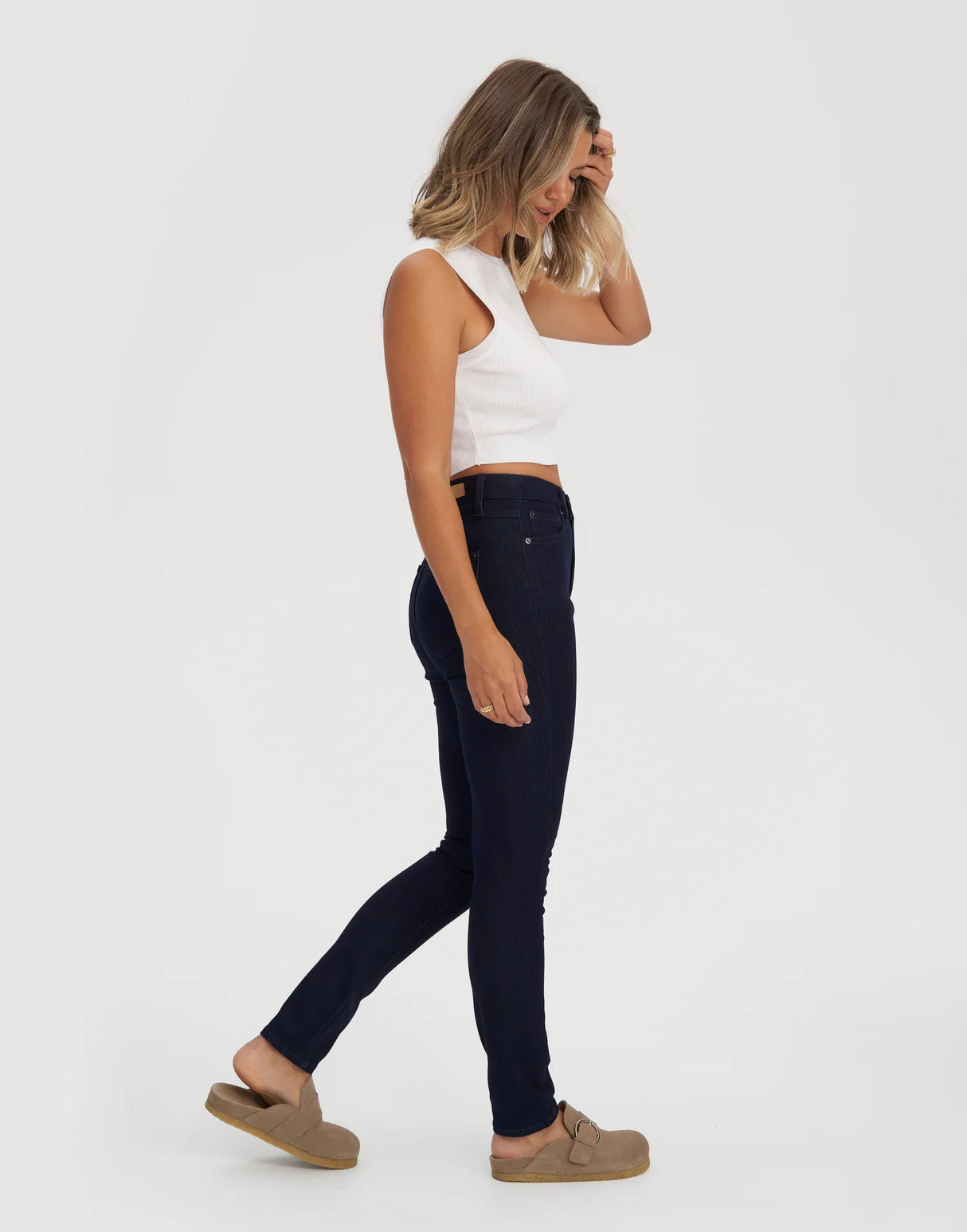 1963BK-R30.I-Black-All Yoga Jeans (Save 25% OFF)