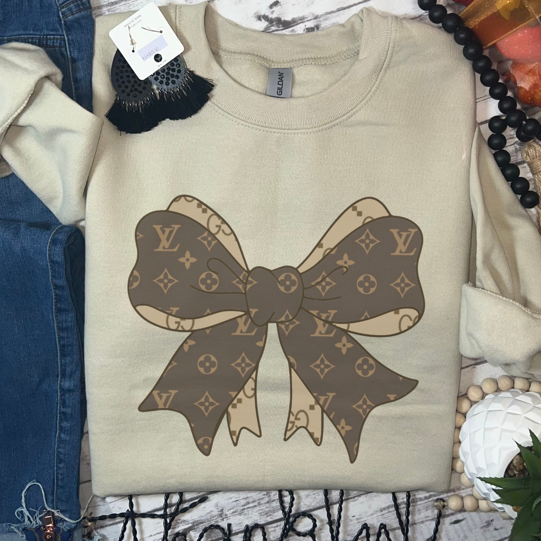 The Brown Bow Graphic Sweatshirt