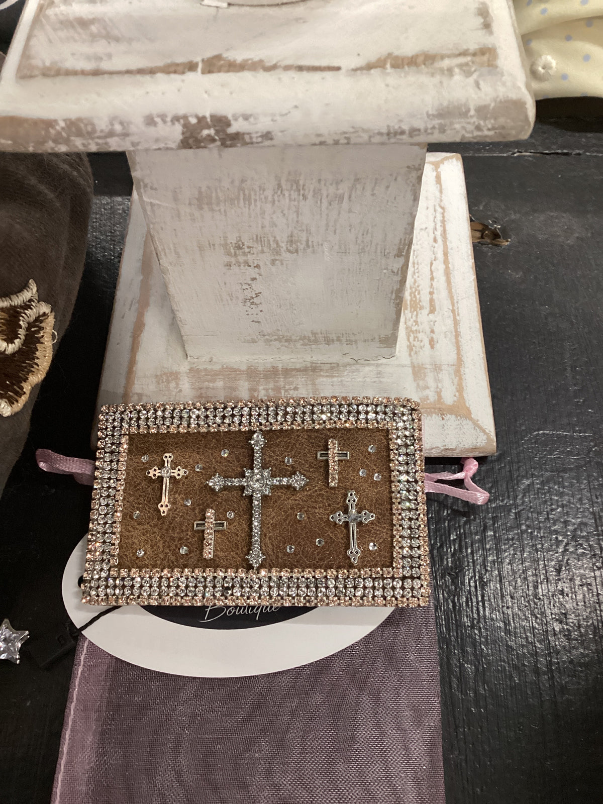 2. Brown W/ Crosses Belt Buckle