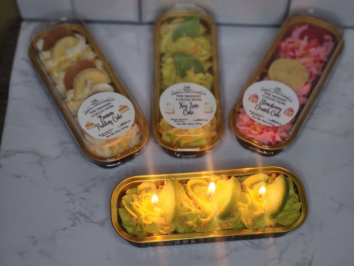 3 Wick Dessert Tin Cakes: Choc-O-Crunch Cake