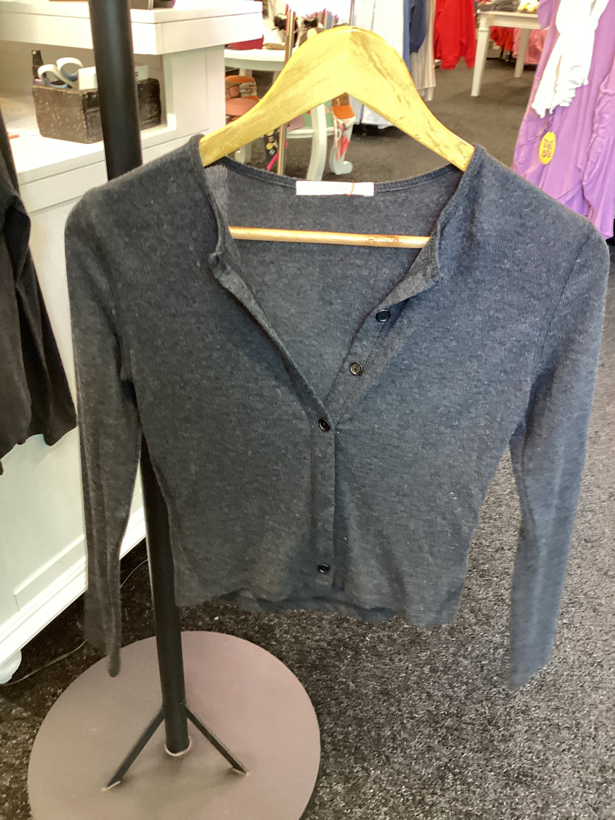 JT2025-115 CHARCOAL Sweater