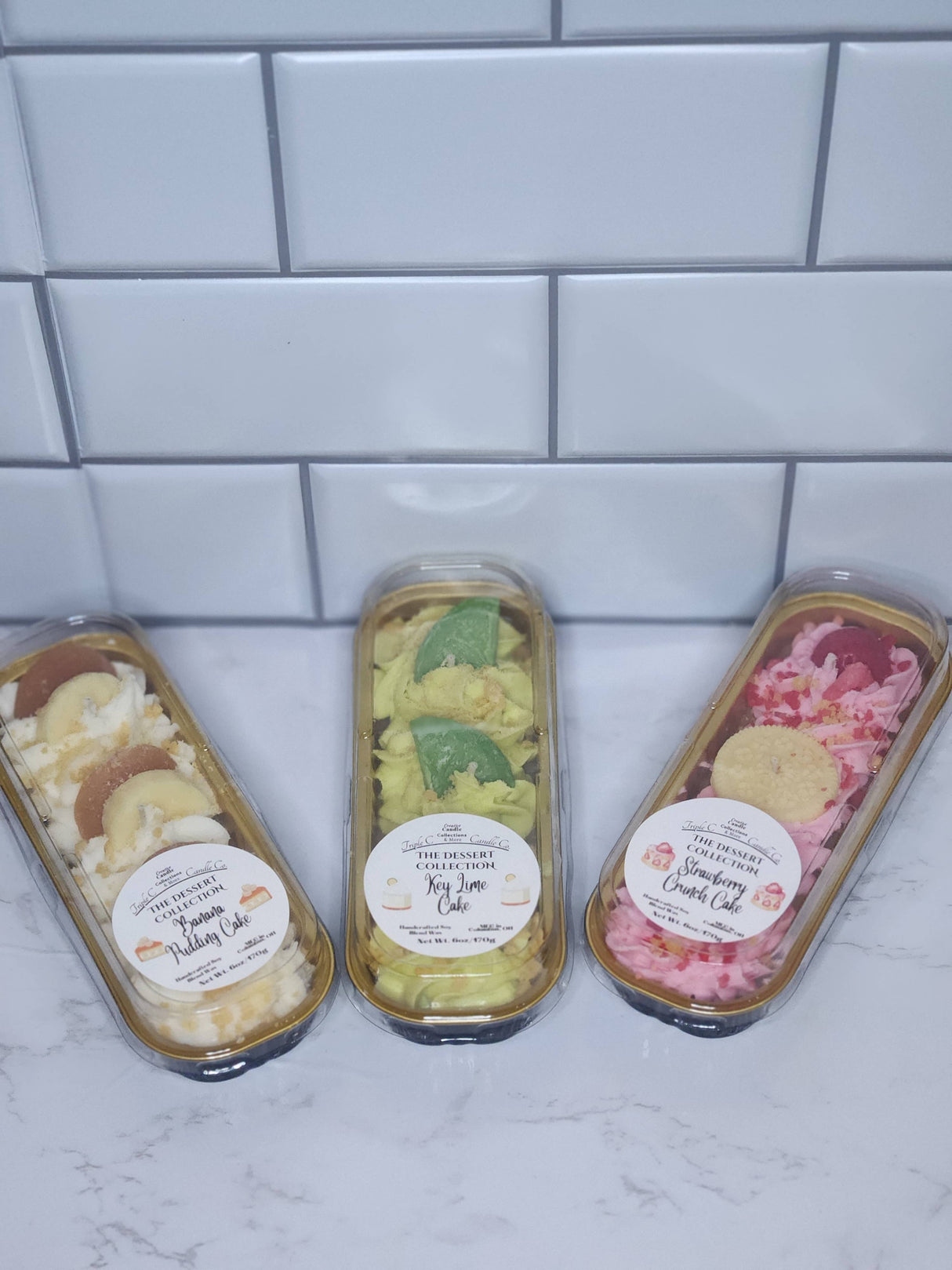 3 Wick Dessert Tin Cakes: Choc-O-Crunch Cake