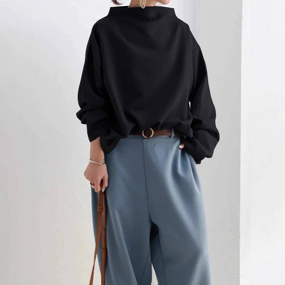 Cross-Border New Loose Casual Top