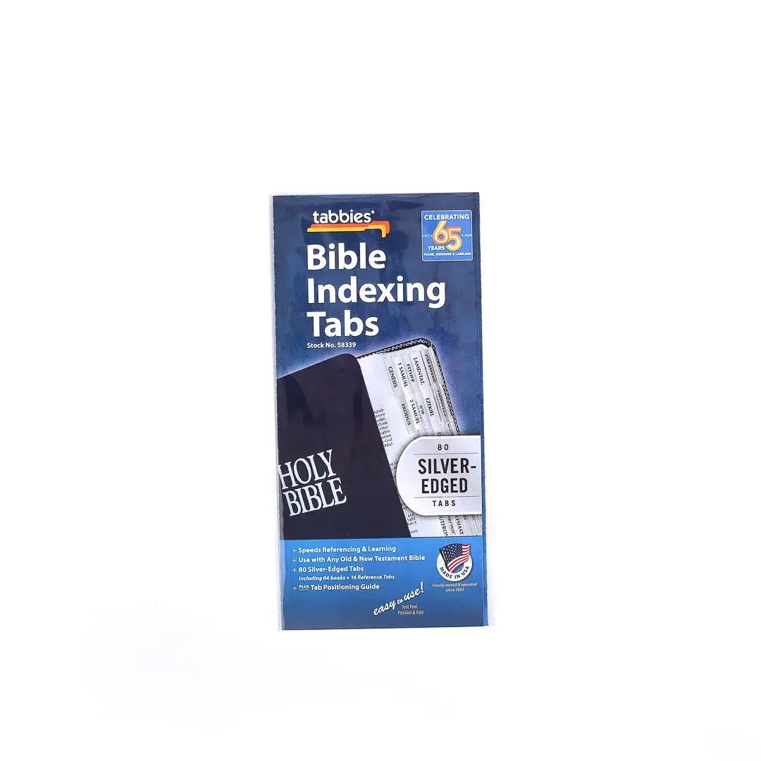 Bible Index Tabs Silver Tabbies Pk10