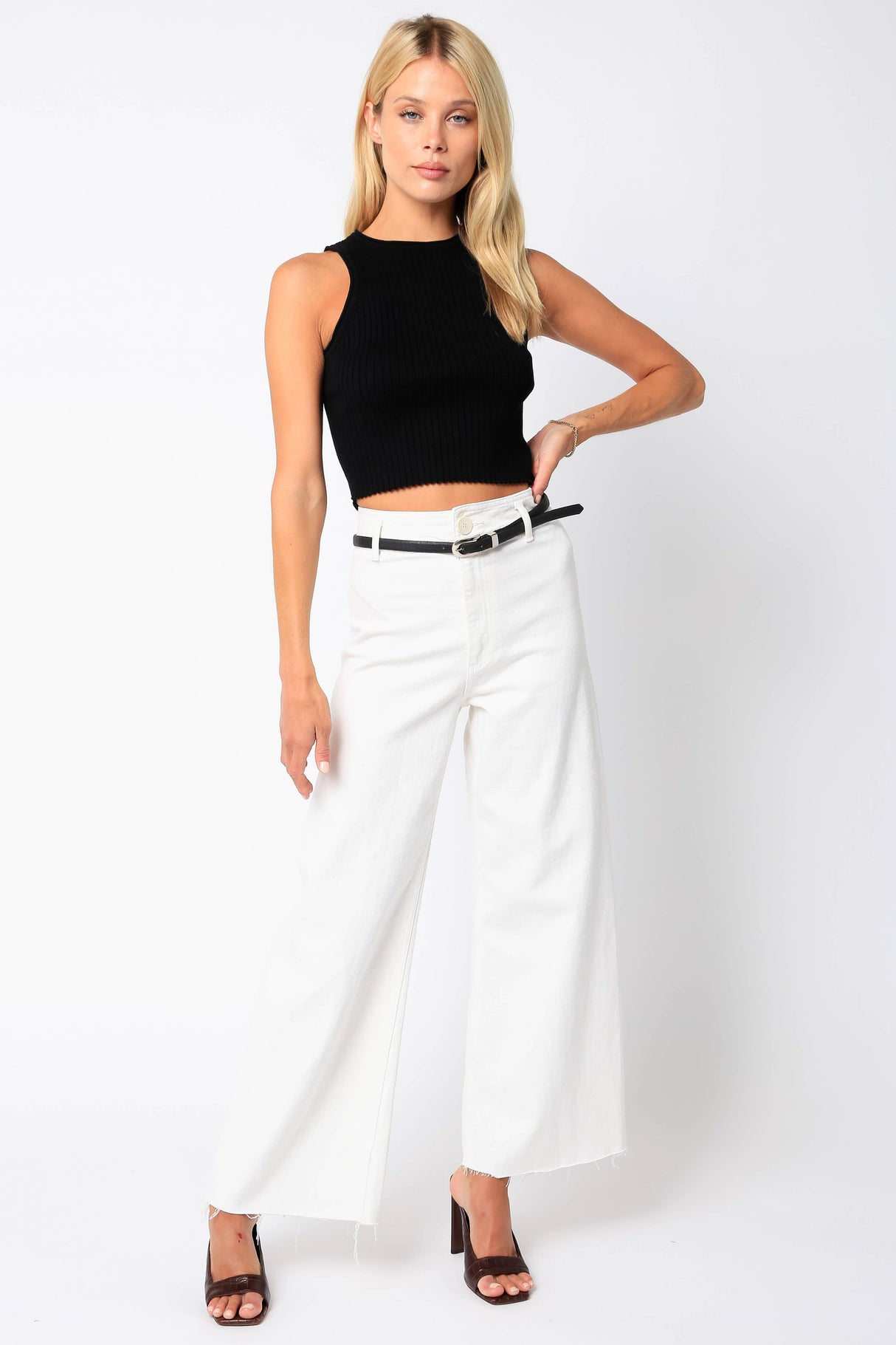 High Neck Tank Top