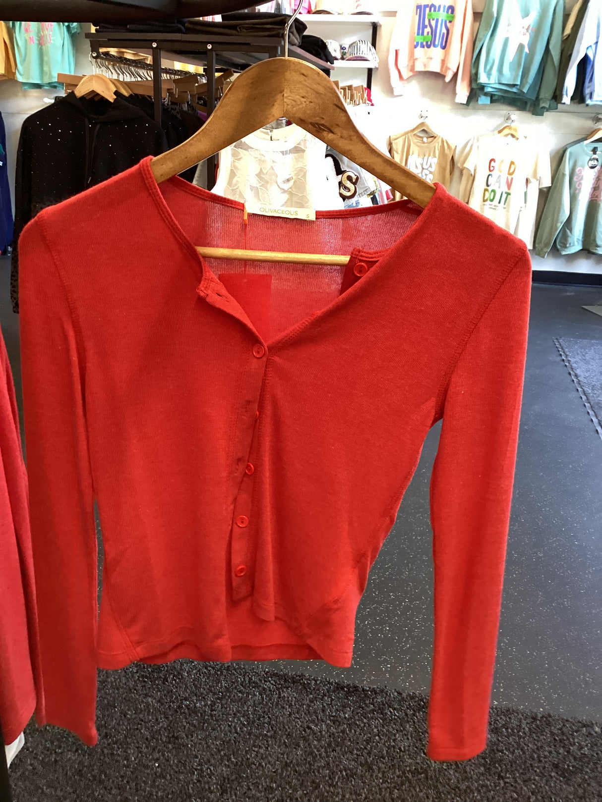 JT2025-115 RED Sweater
