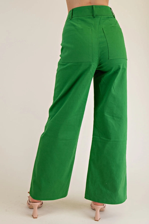 GP7596 HIGH WAIST STRAIGHT PANT