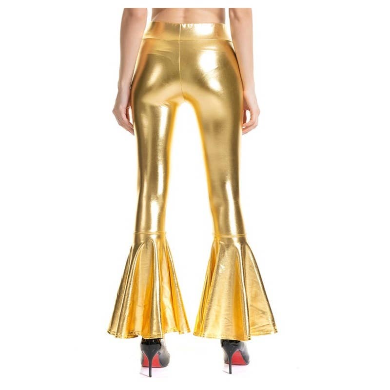 Retro 70s Disco Hippie Club Trousers Bell Bottoms
