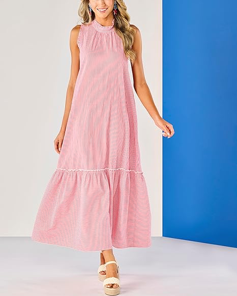 85000260RD WALLIS STRIPE MAXI DRESS