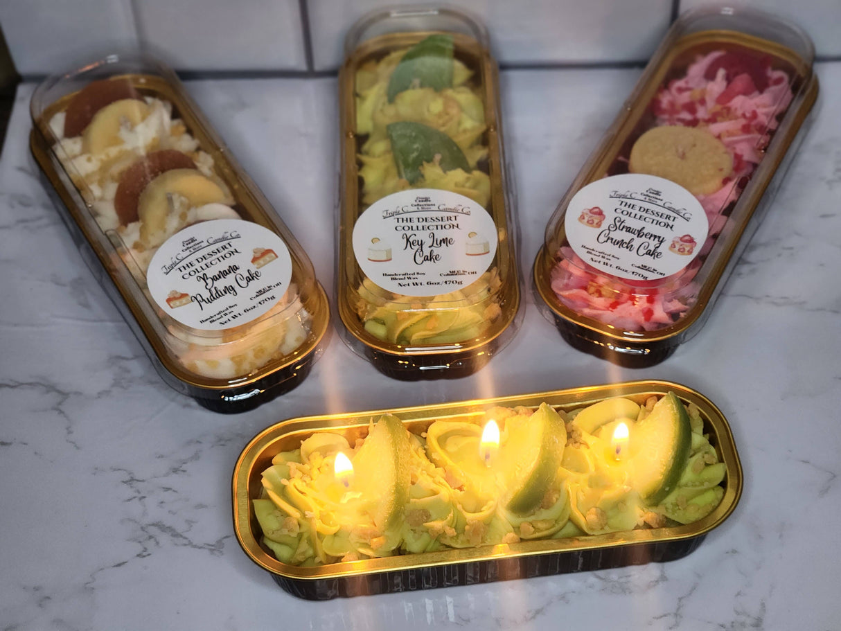 3 Wick Dessert Tin Cakes: Choc-O-Crunch Cake