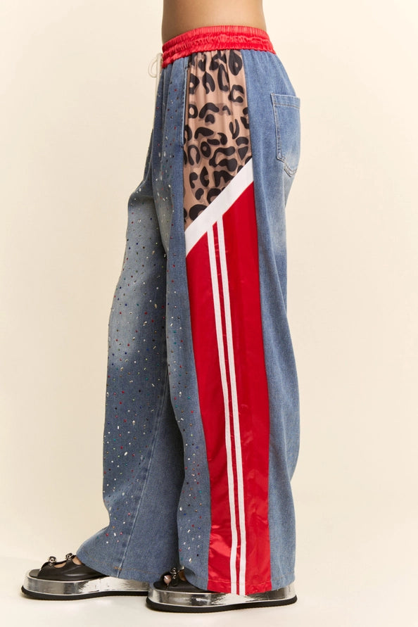 DP67113 Red/Denim Blue