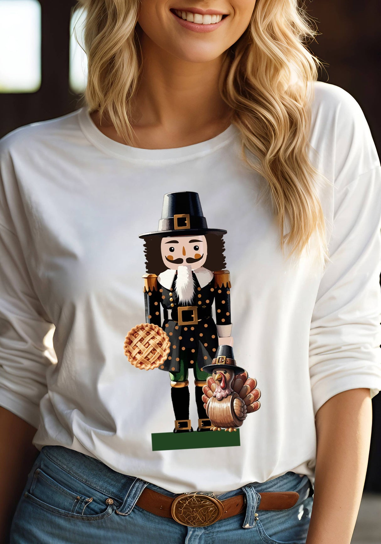 Thankful Nut nutcracker Graphic Tee,T-shirt,Sweatshirt