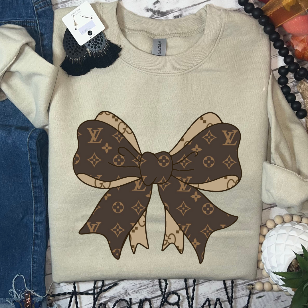 The Brown Bow Graphic Sweatshirt