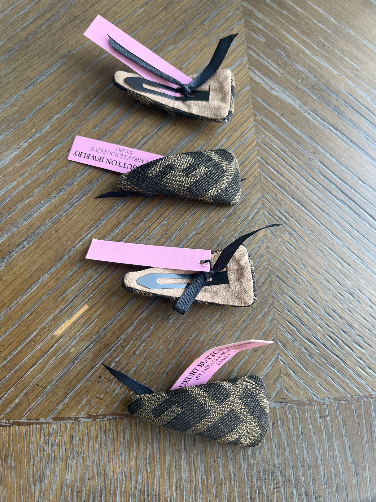 20N COVERED FABRIC HAIR CLIP
