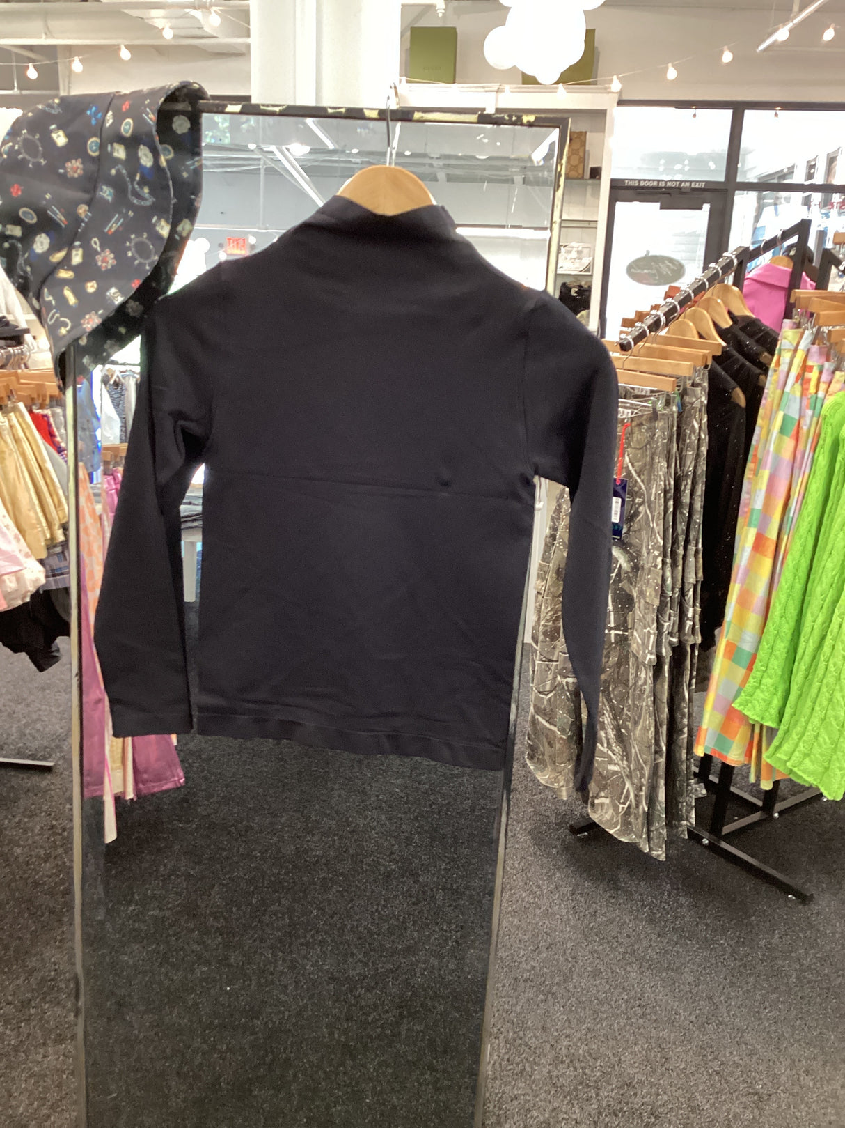 SML641 Long Sleeve Mock Neck