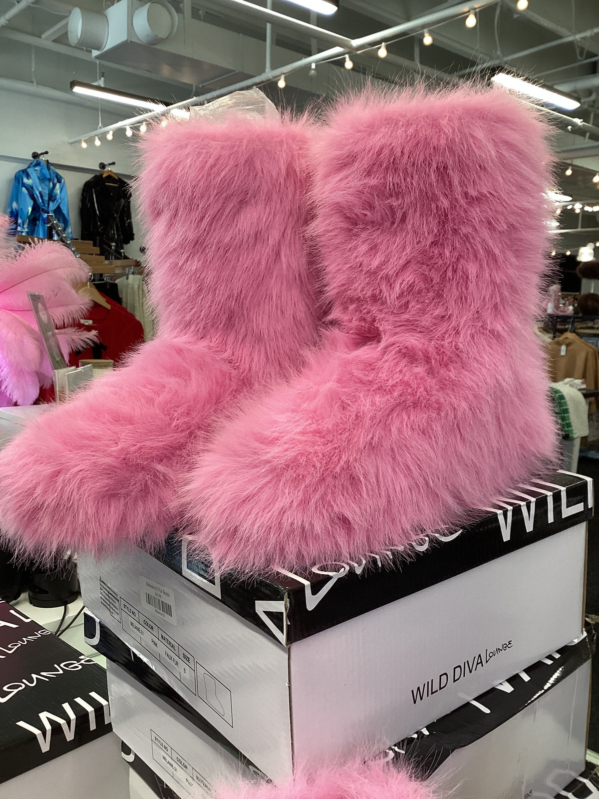 Melanie-21 Fur Boots
