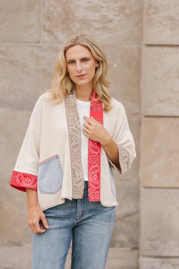 5771 - Bandana Cardigan