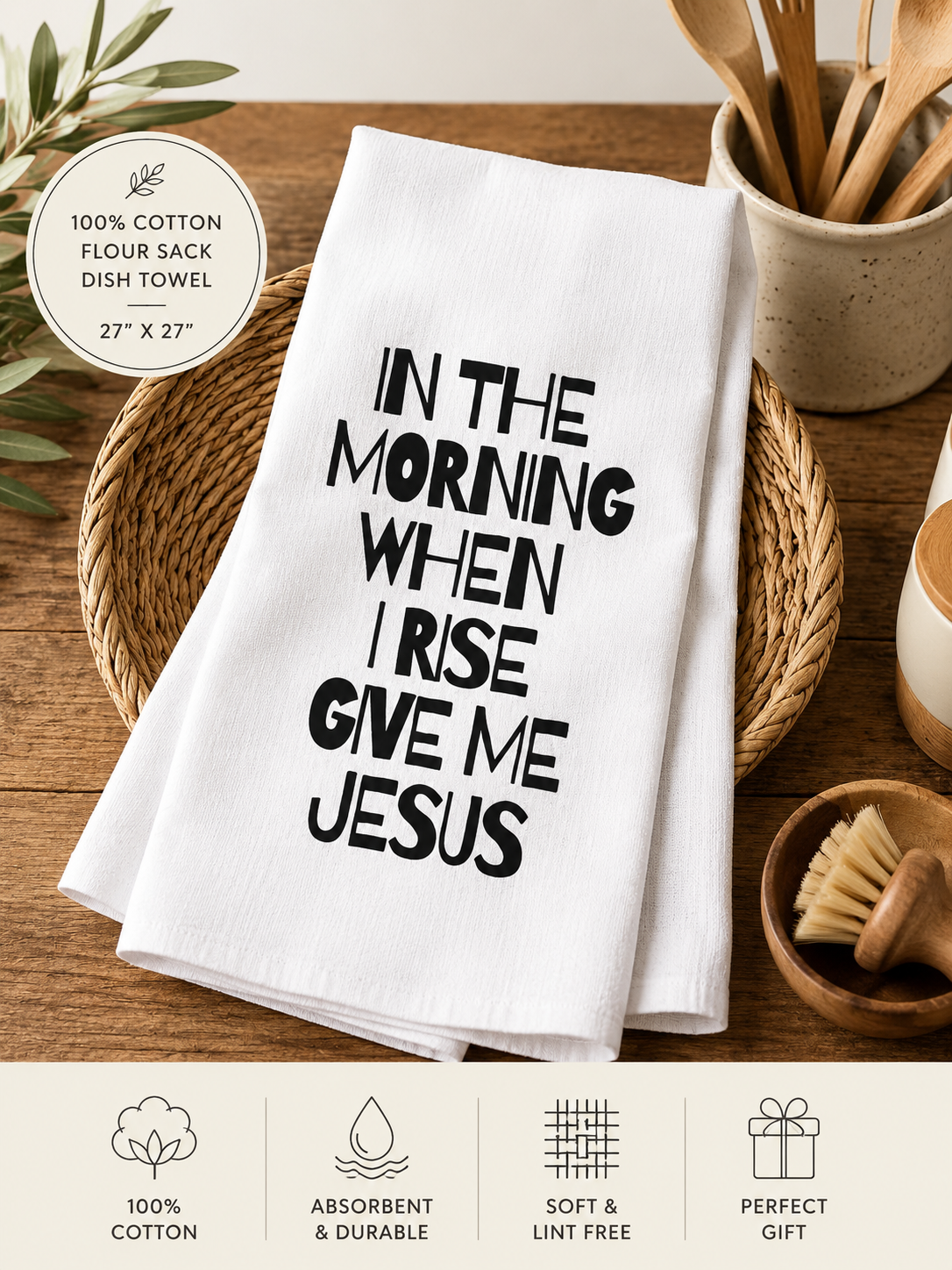 HBF Dish Towel Rise