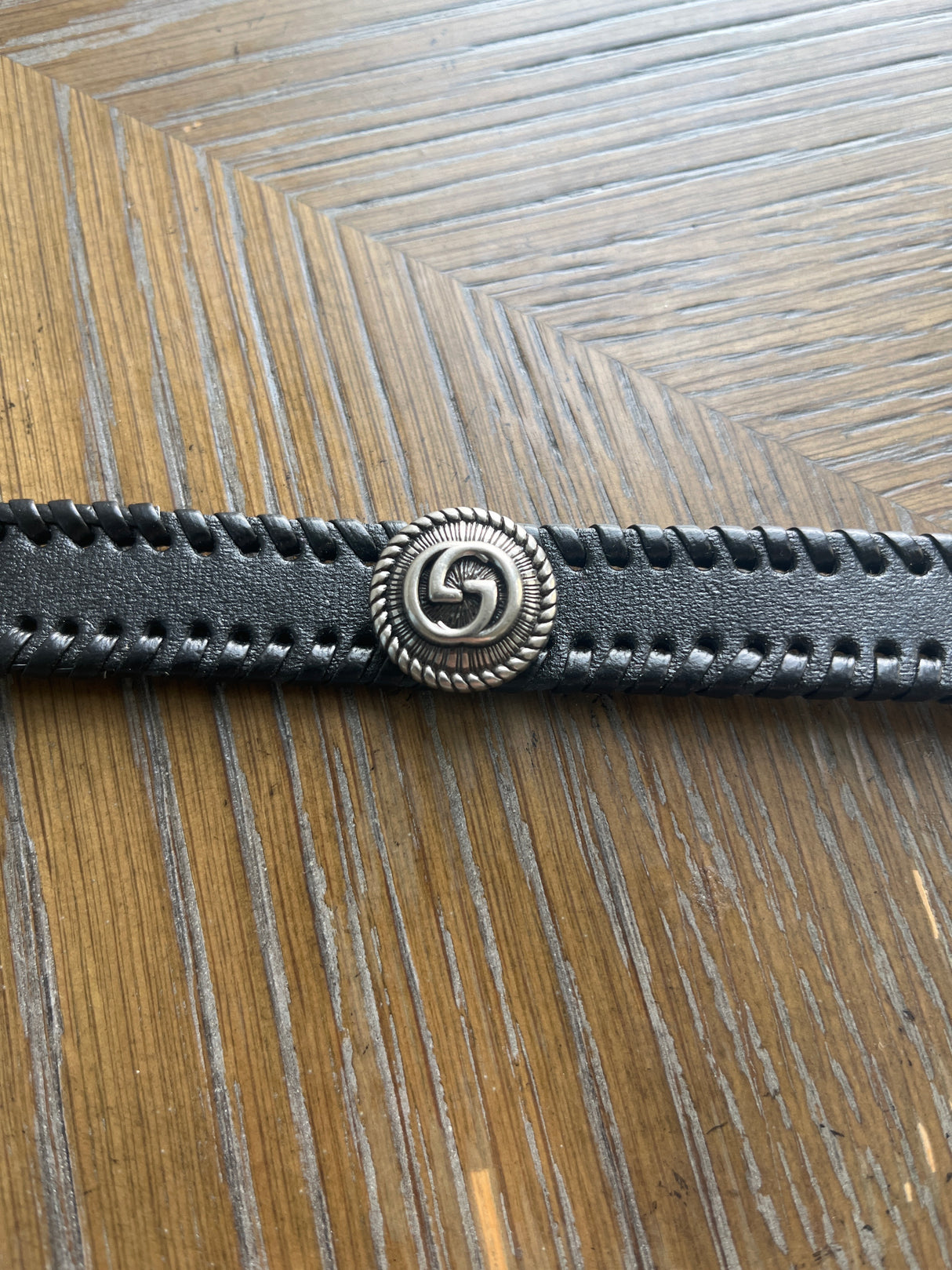 21S SNAP STYLE LEATHER BRACELET