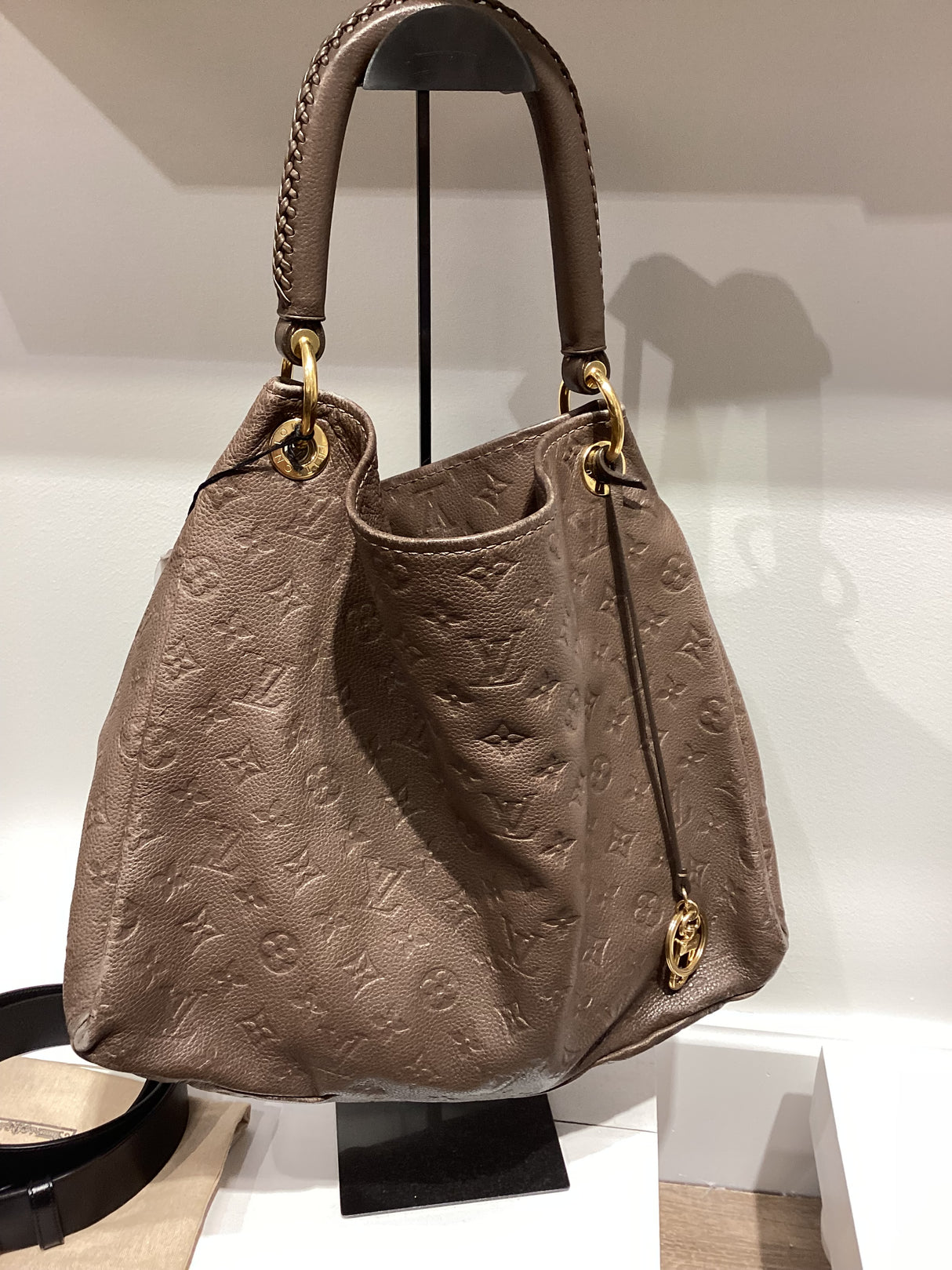 Taupe Shoulder Bag