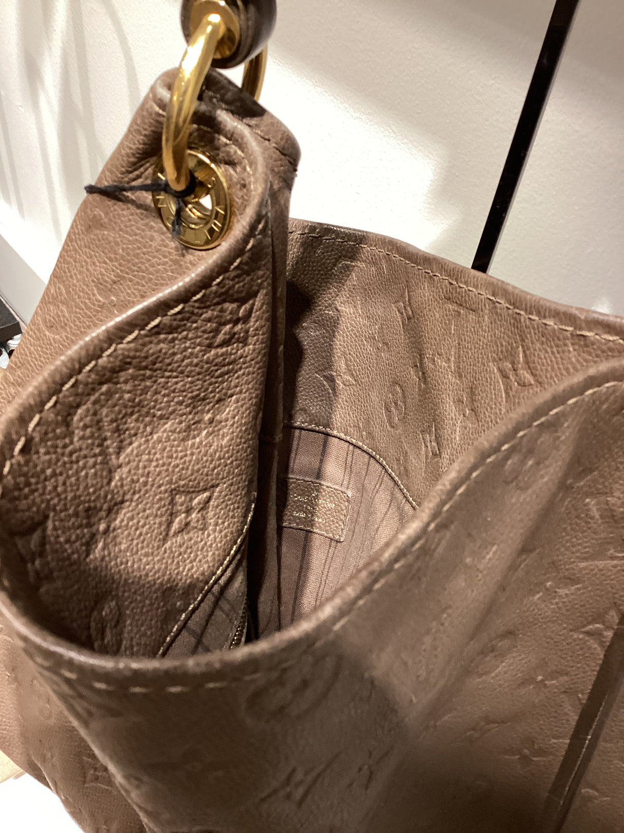 Taupe Shoulder Bag
