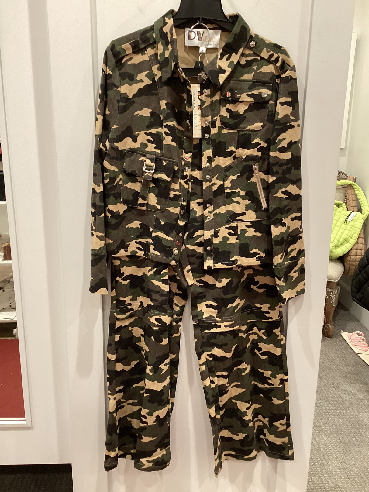 8511 - GRN Camo Jacket & Pant Set