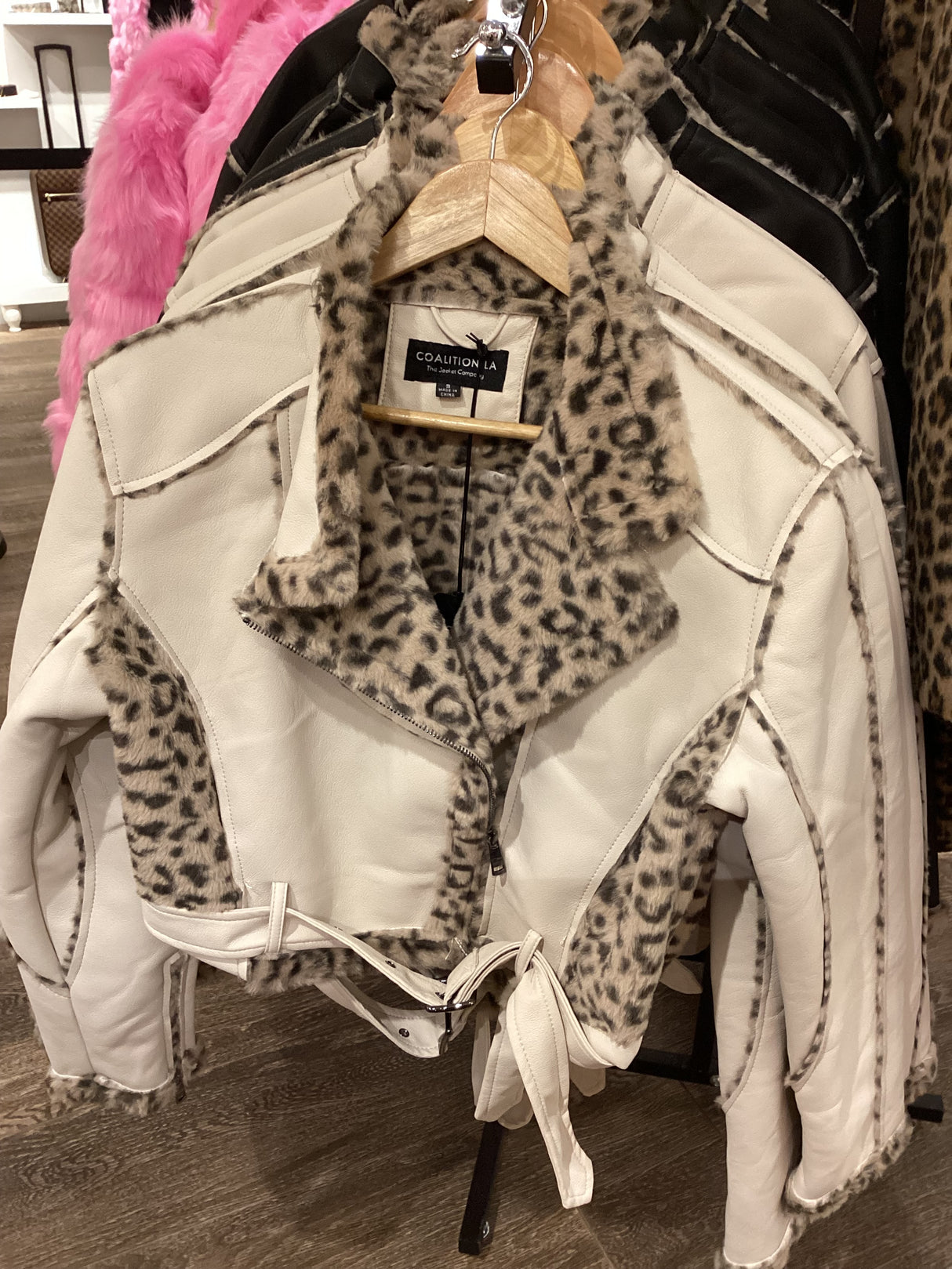 CLALJ0049 Wildlands Luxe PU Bomber