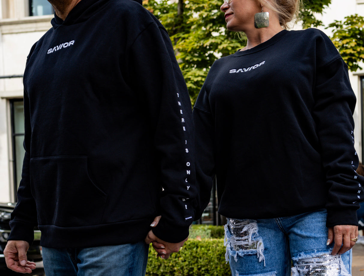 41SRSU Savior w/side sleeve "There is Only One" Sweatshirt