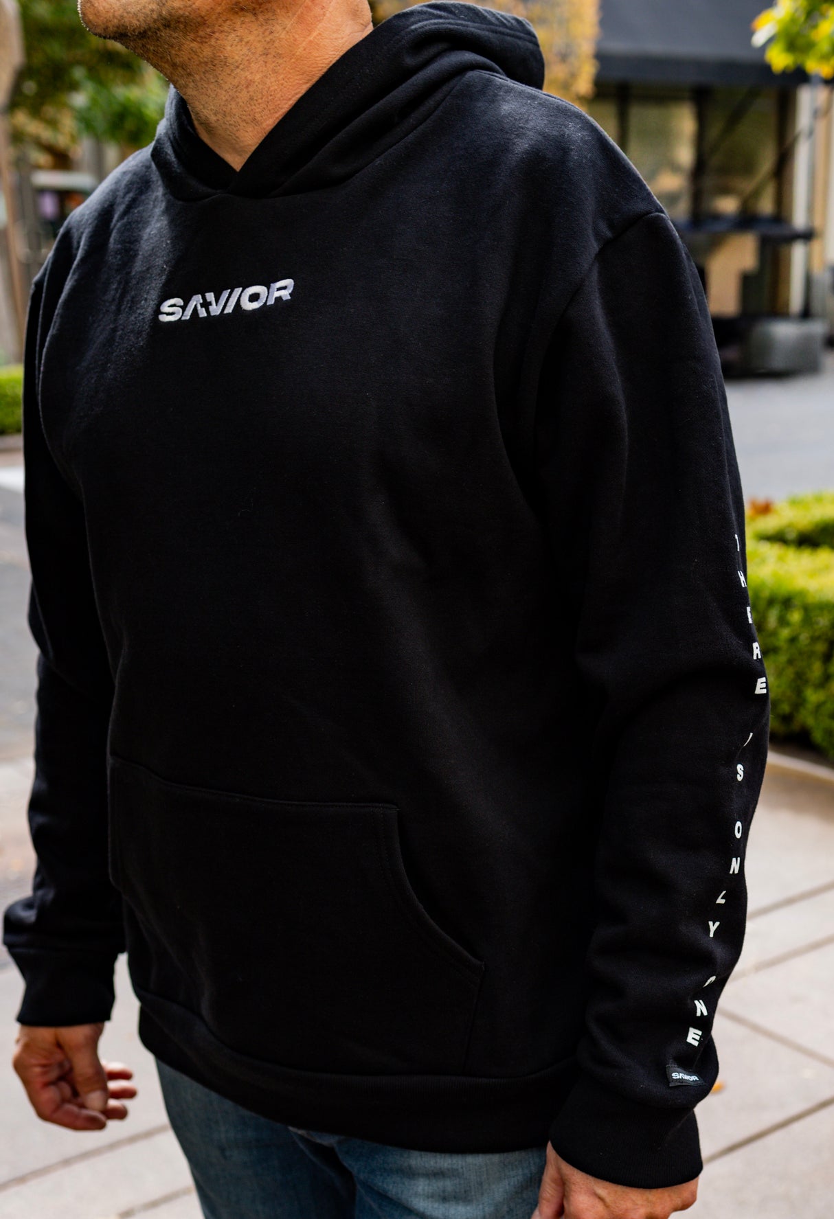 41SRHU "Savior" Embroidered Premium Heavyweight Hoodie