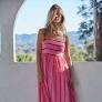 L7983 Pink Multi Maxi
