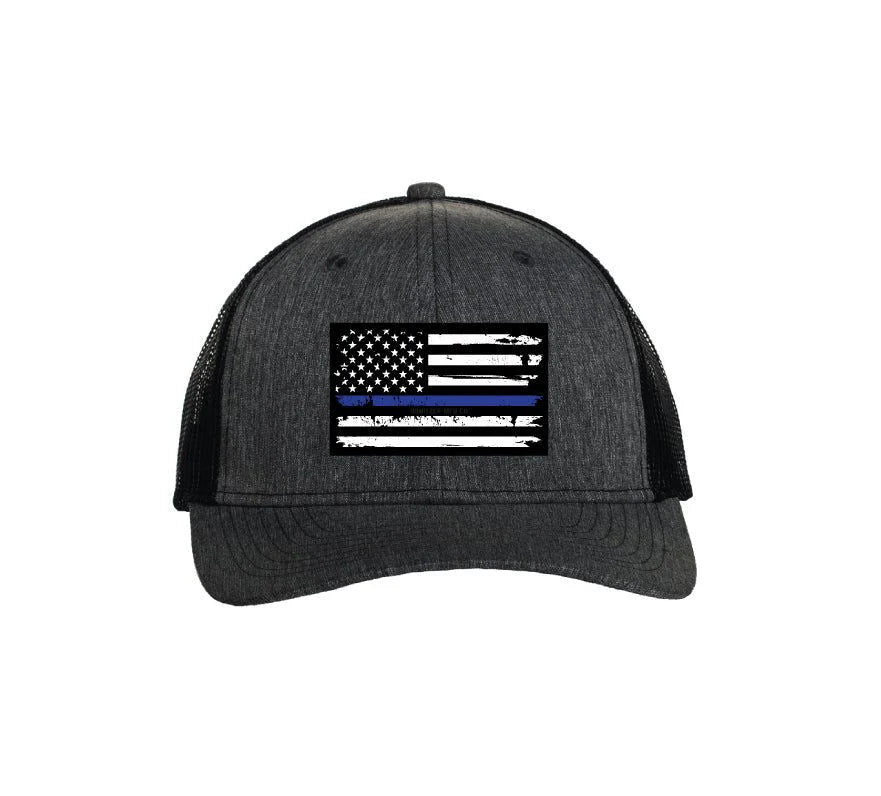 POLICE SUPPORT HAT- CHARCOAL HEATHER