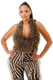 HJK2674 Brown Top