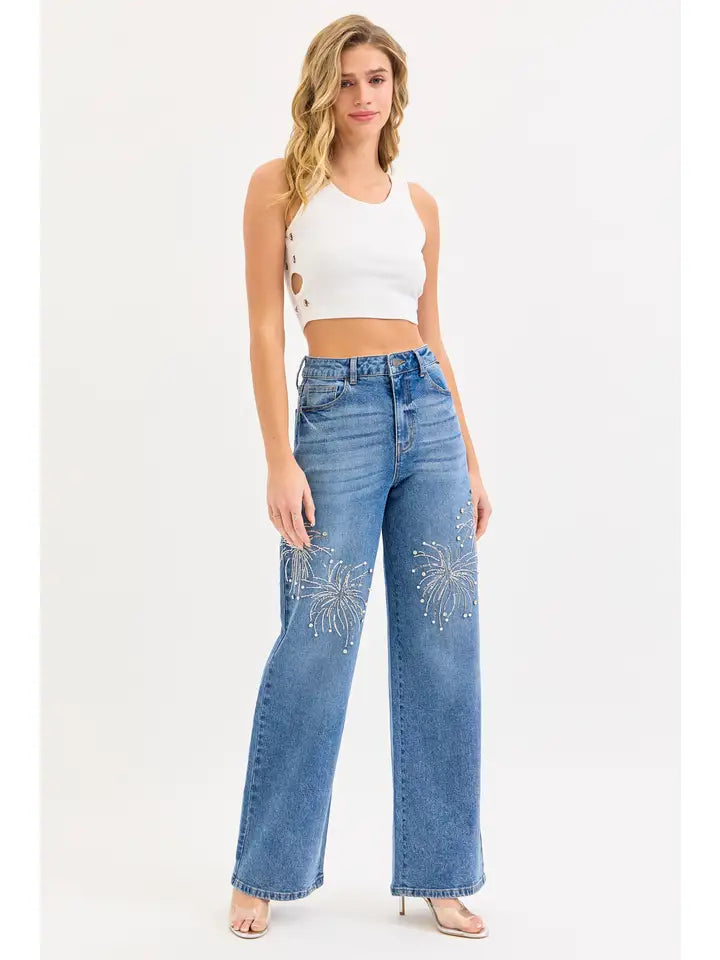ES99980M - Fireworks Denim