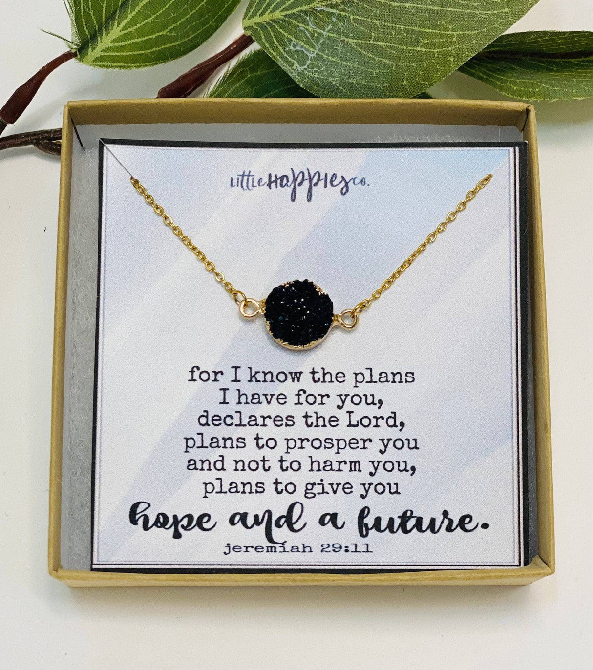 Jeremiah 29 11 Necklace, Christian Graduation Gifts, Christi