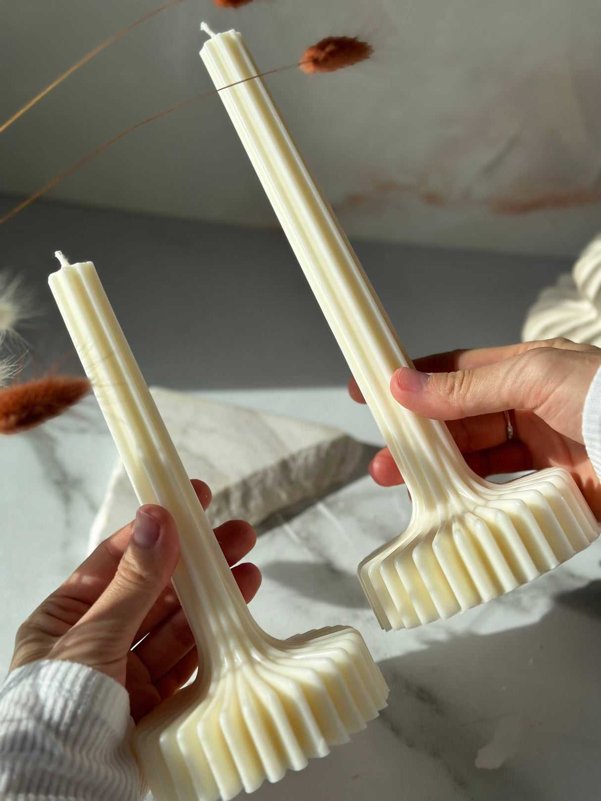 Alfa & Romeo | Holiday Decor | Soy Candles | Scented Candles: Cream / Romeo / Spiced Honey & Tonka🍁