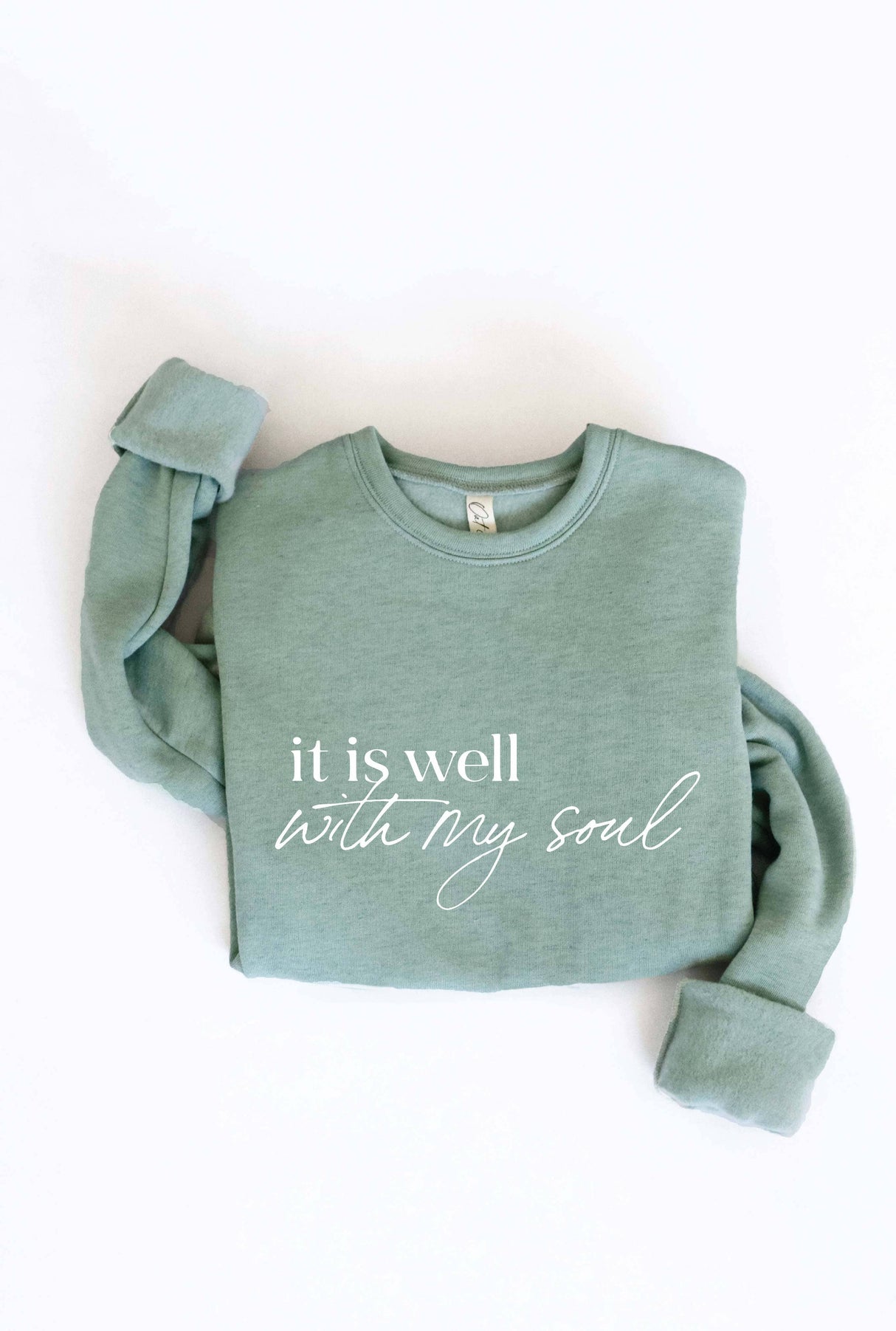 IT IS WELL WITH MY SOUL Graphic Sweatshirt Top