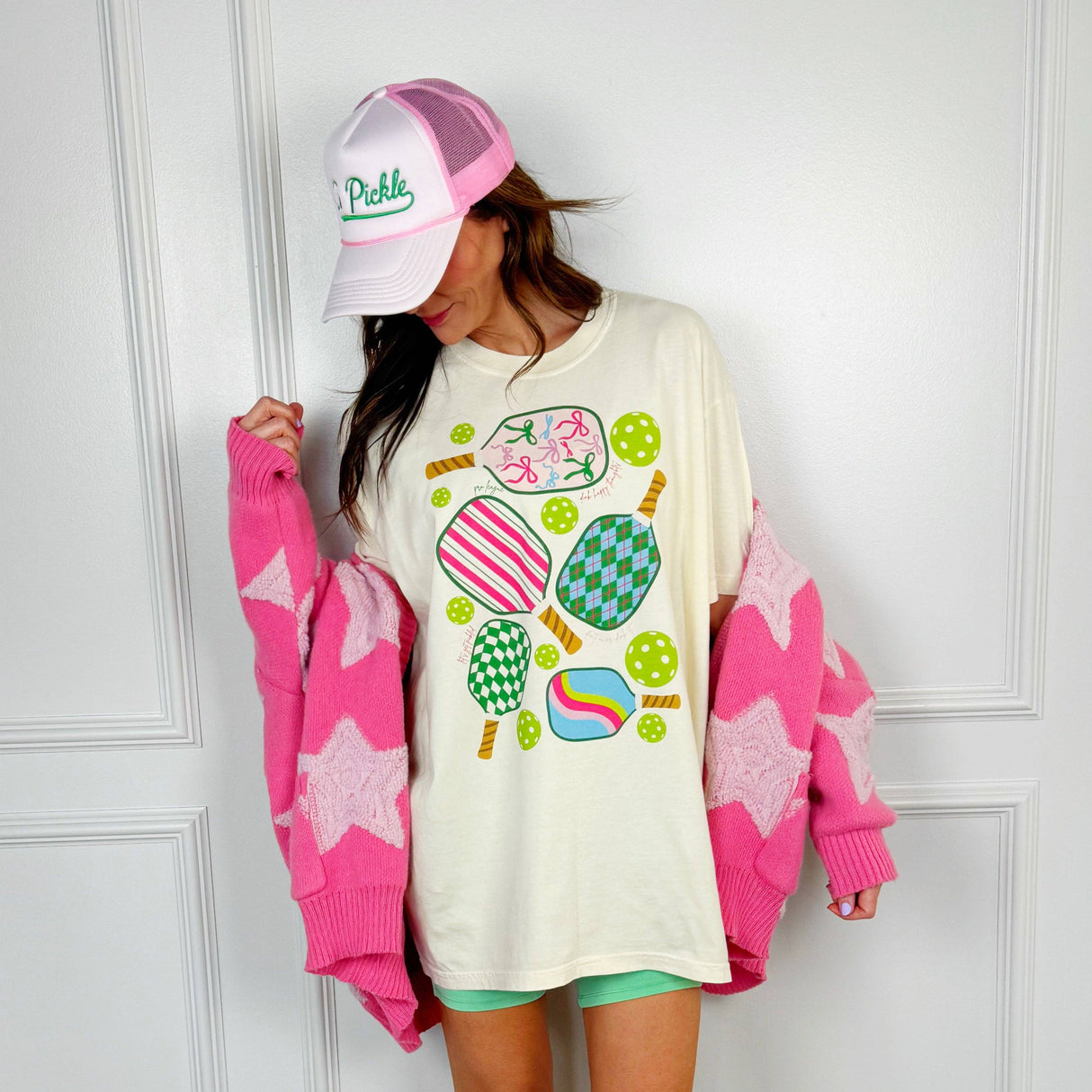 Pickleball Collage Tee