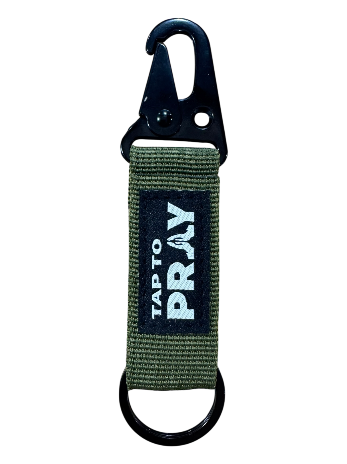 Tap To Pray™ - Tactical Carabiner Keychain