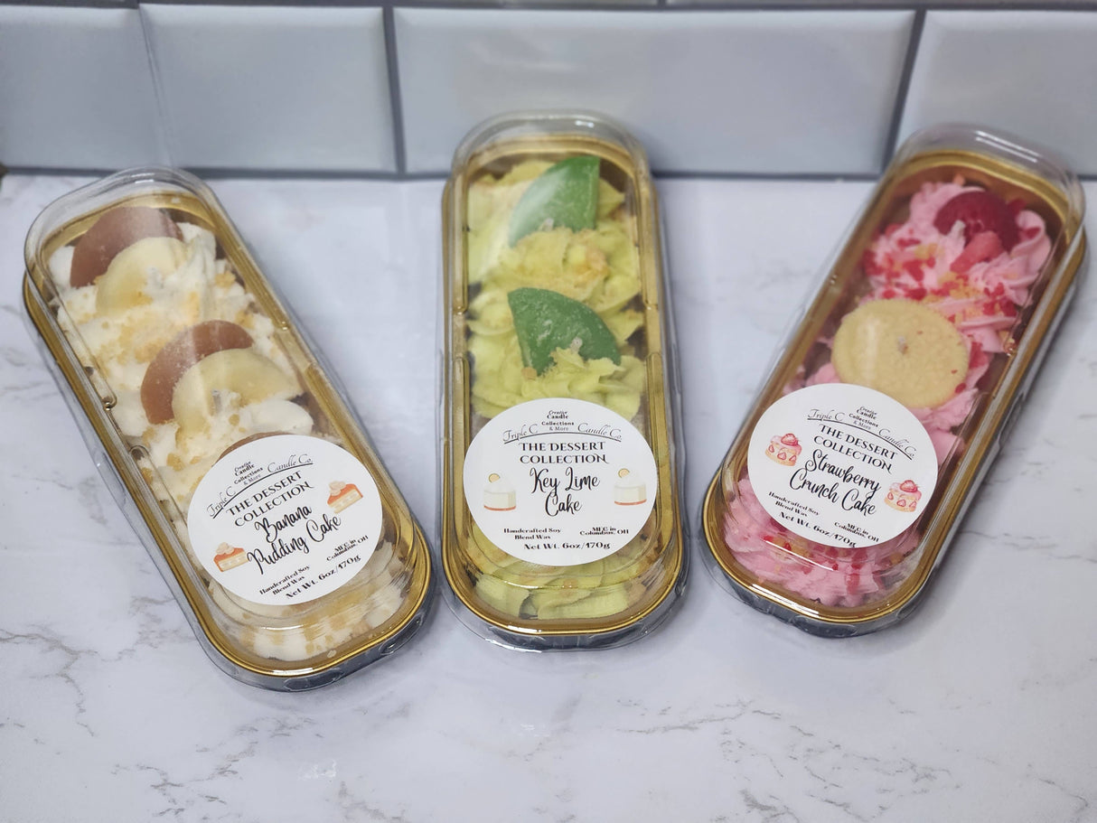 3 Wick Dessert Tin Cakes: Choc-O-Crunch Cake