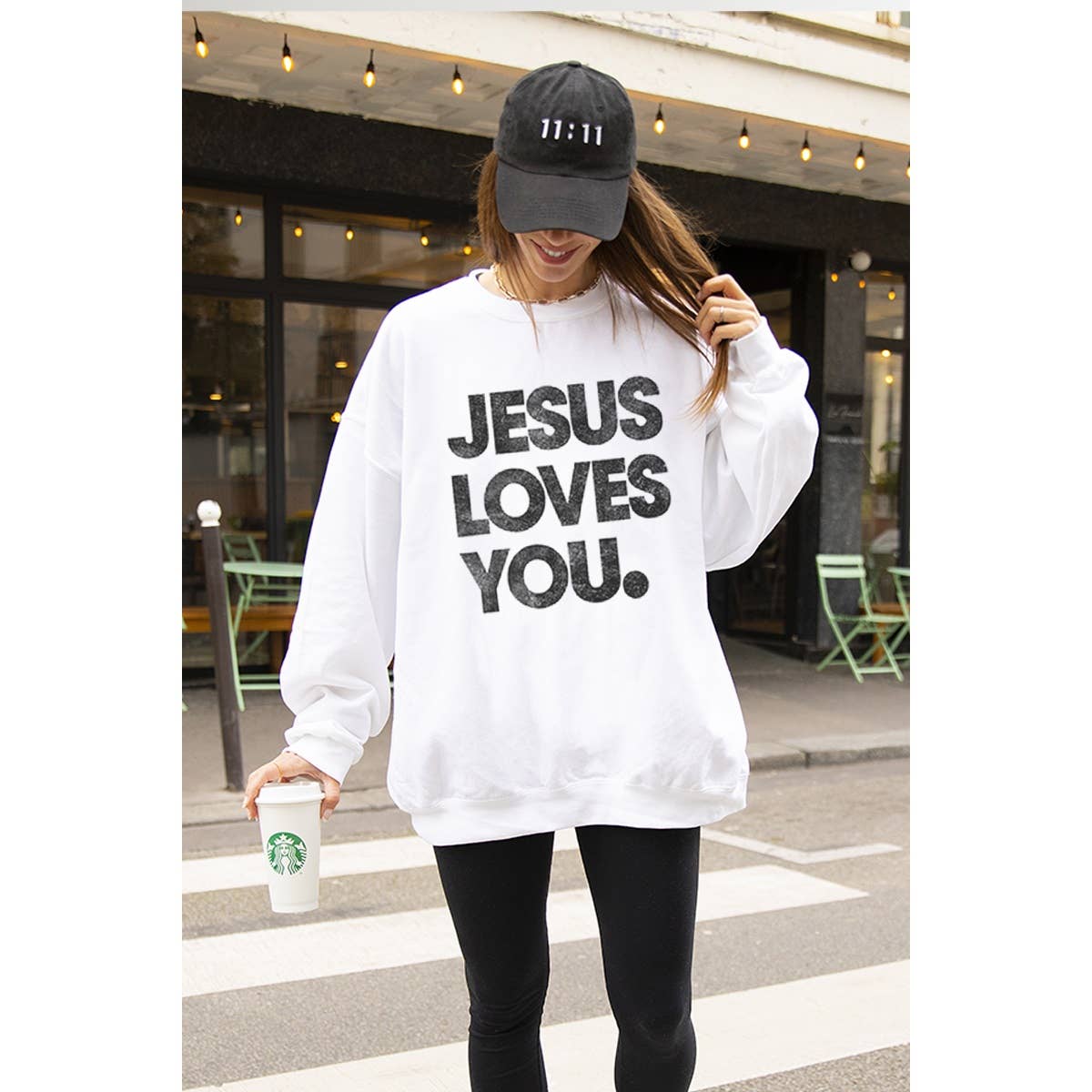 JESUS LOVES YOU VINTAGE GRAPHIC SWEATSHIRTS