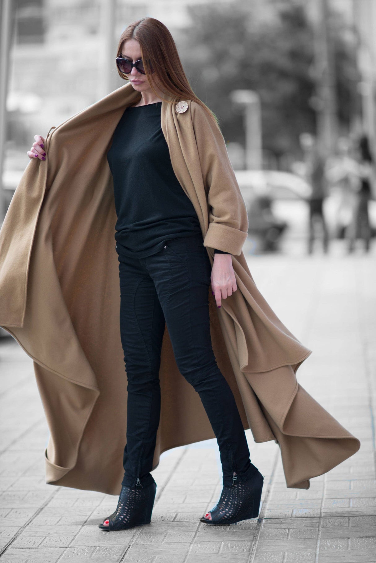 Autumn Camel Coat Renata