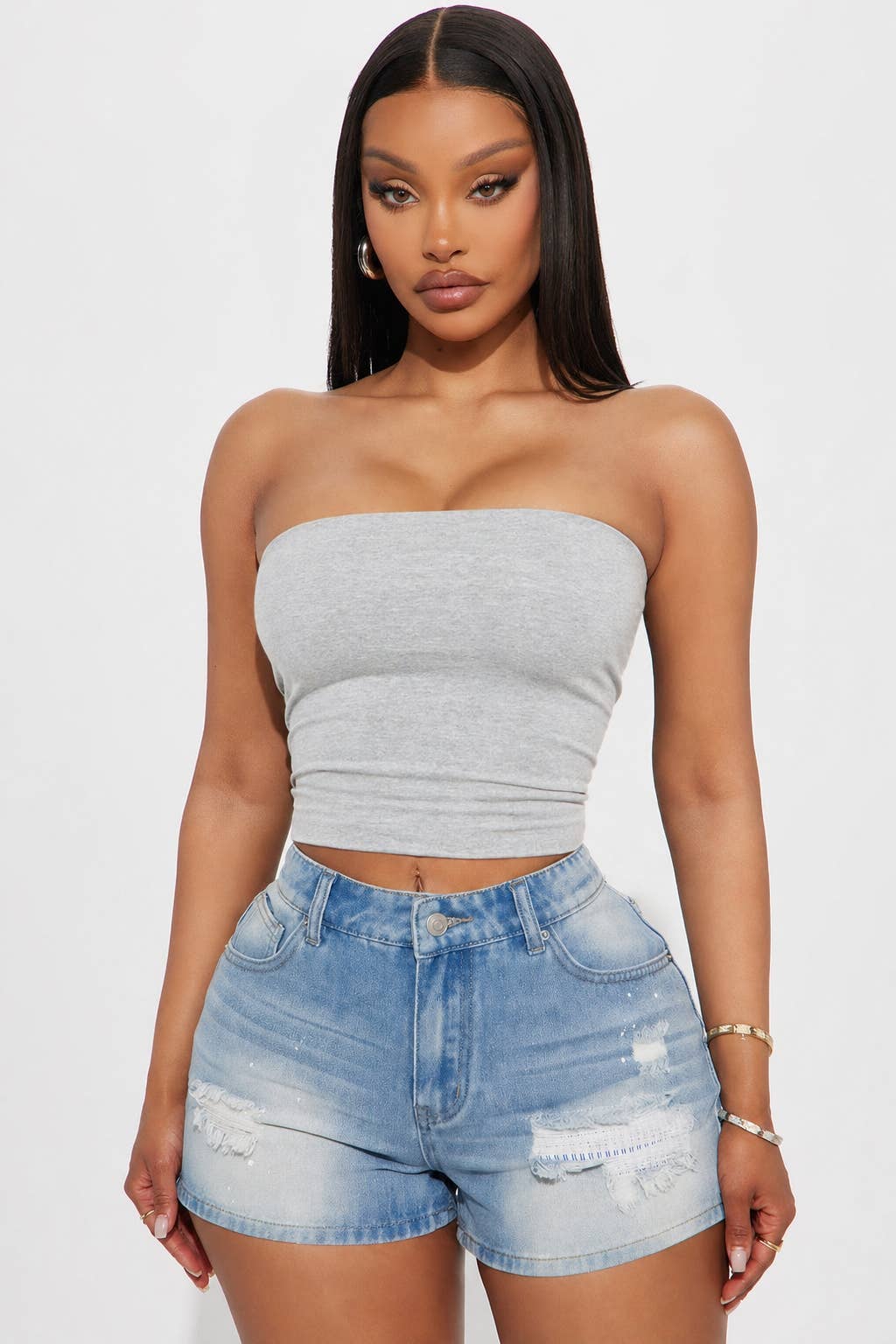 DOUBLE LAYER TUBE TOP