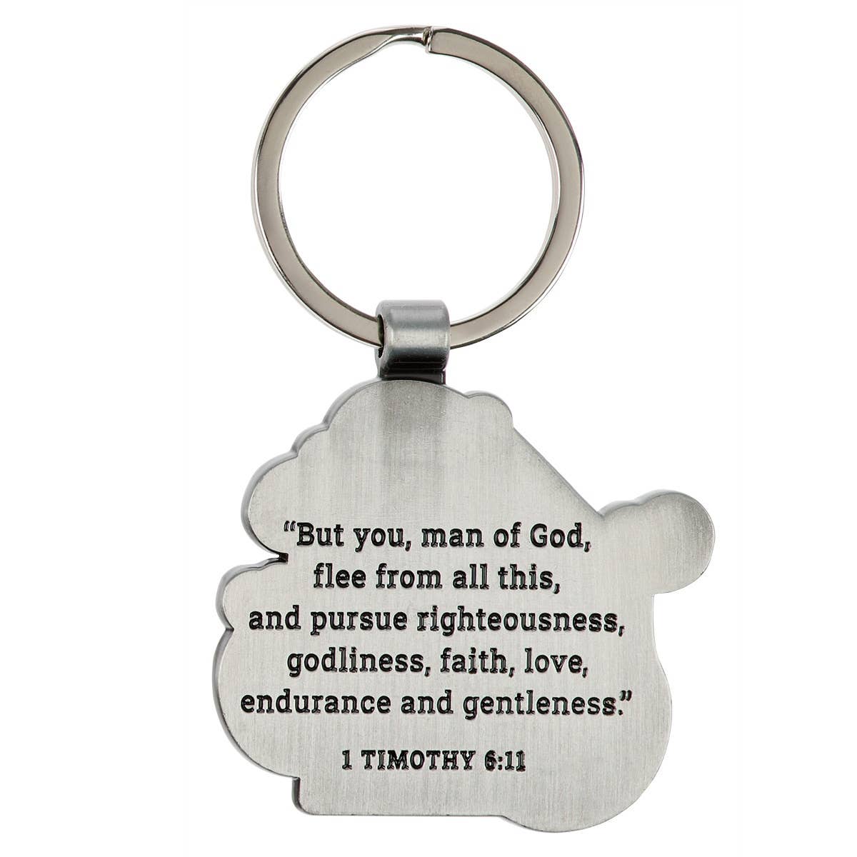 Keychain Man of God 1 Tim. 6:11